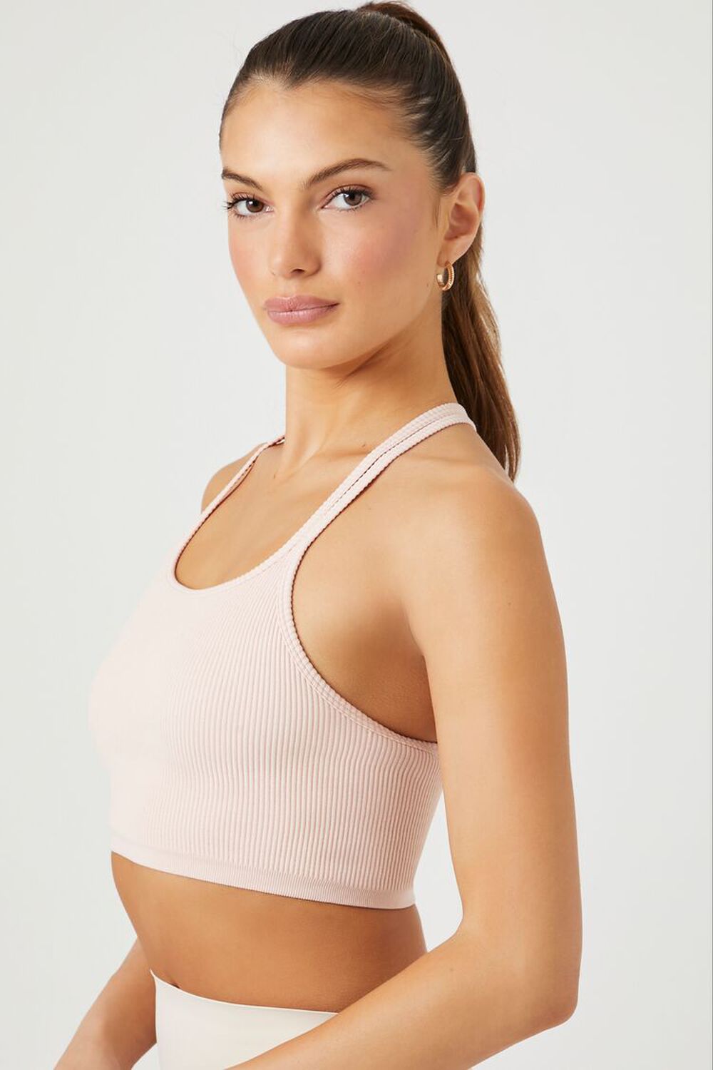 Seamless Strappy Sports Bra